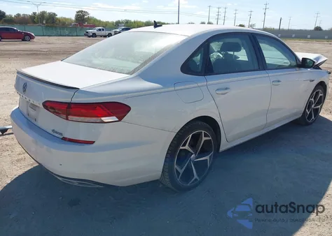 2020 Volkswagen Passat 2.0T R-Line из США, поврежденный, VIN 1VWMA7A37LC018527